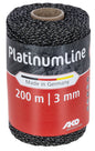 PlatinumLine pletena žica črna 200 m, 6x 0,20 mm Niro, 3x 0,2