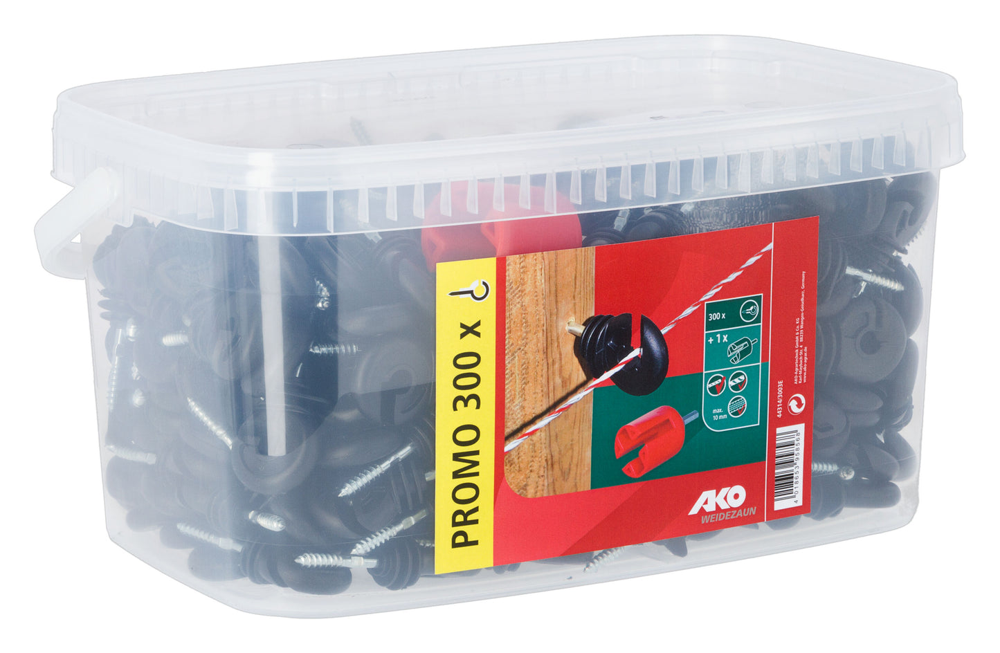 IZOLATOR okrogli z zarezo compact AKC.(300kos/vedro)