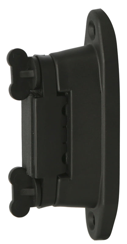 Profesionalen kotni/linijski izolator, crn, za 4cm-trak