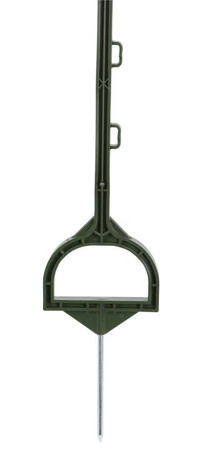 PALICA Fiberglass 158cm z  12 izolatorji - zelena (5kos)