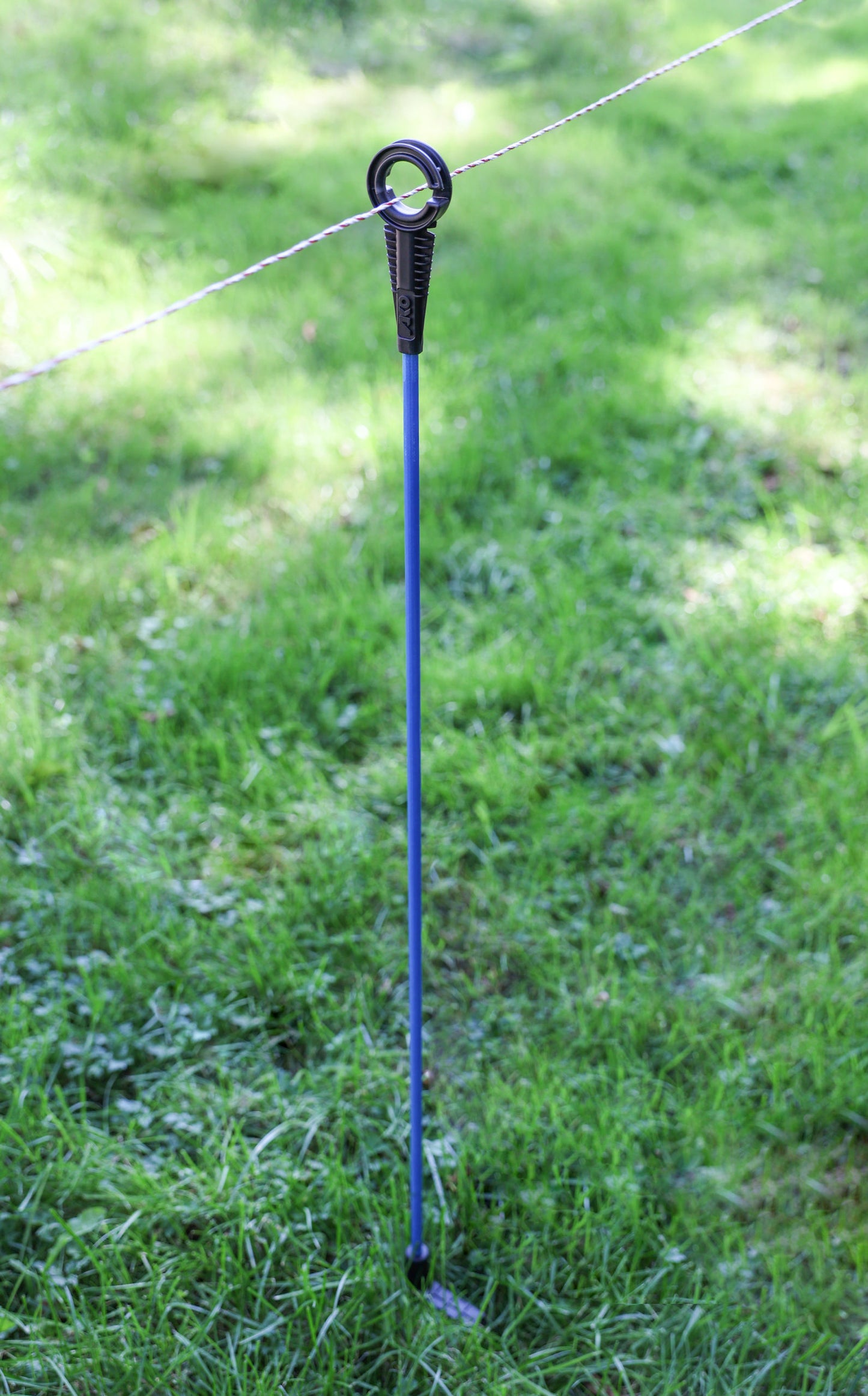 Ovalna palica iz steklenih vla 110cm, s kovinsko konico, 10 k