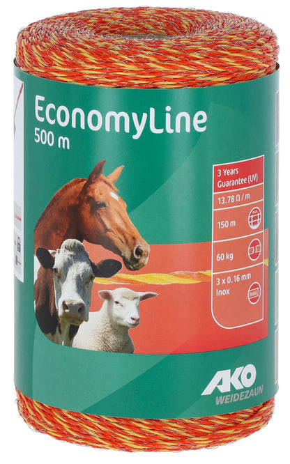 ŽICA ECONOMY oranž 3×0,16 (40kg) - 500m