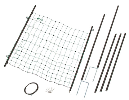 Vrata za mreže elek. ograj, om za mreže višine 95-125cm