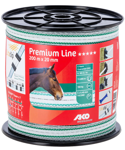 TRAK 20mm PREMIUM Plus zelen (350kg) - 200m