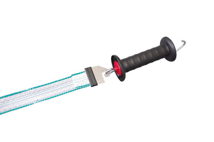 ROCKA za ograjo - s prikljuckom Litzclip inox-40mm