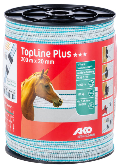 TRAK 20mm TOP bel/moder (120kg) - 200m