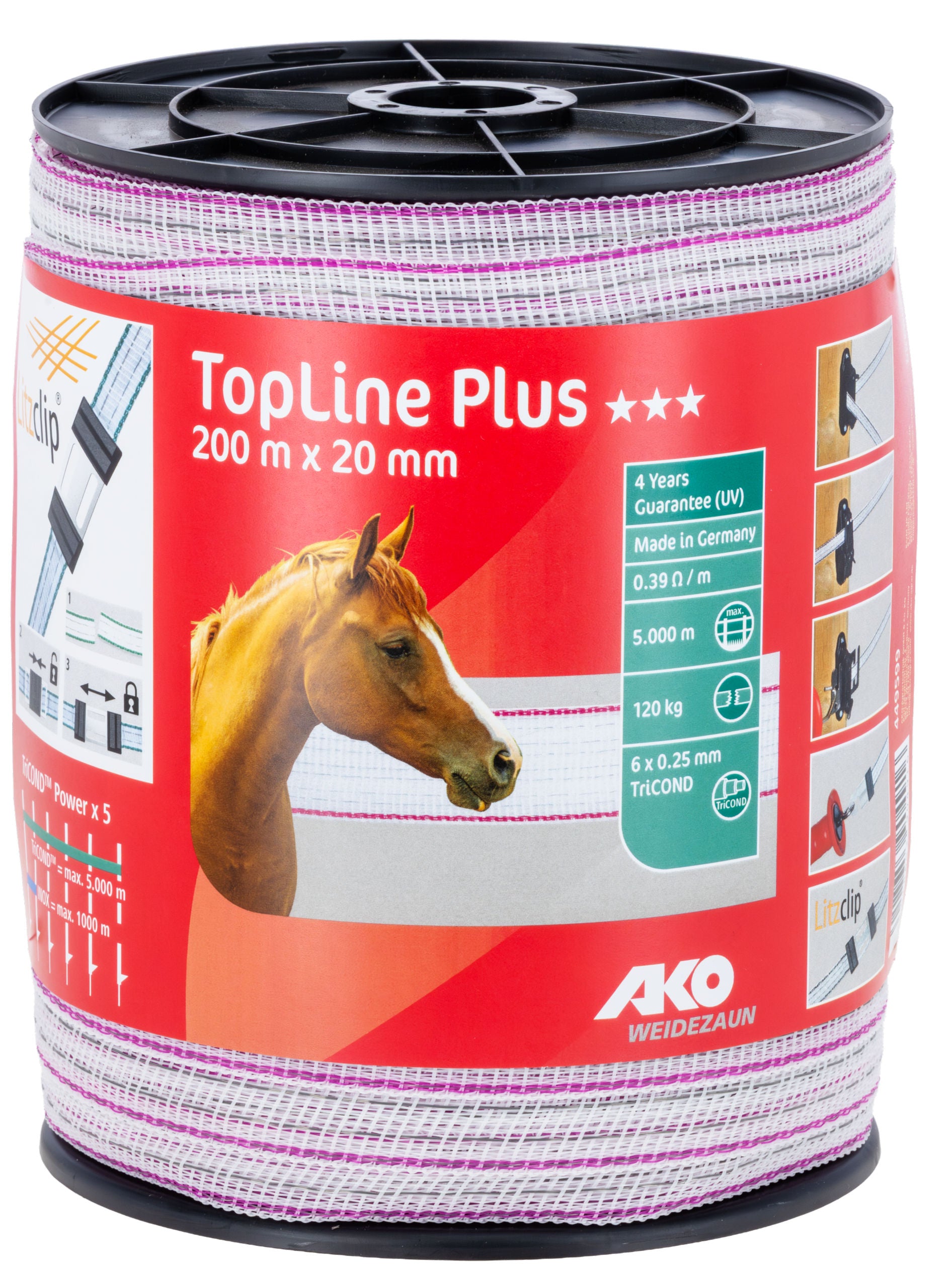 TRAK 20mm TOP pink (120kg) 200m