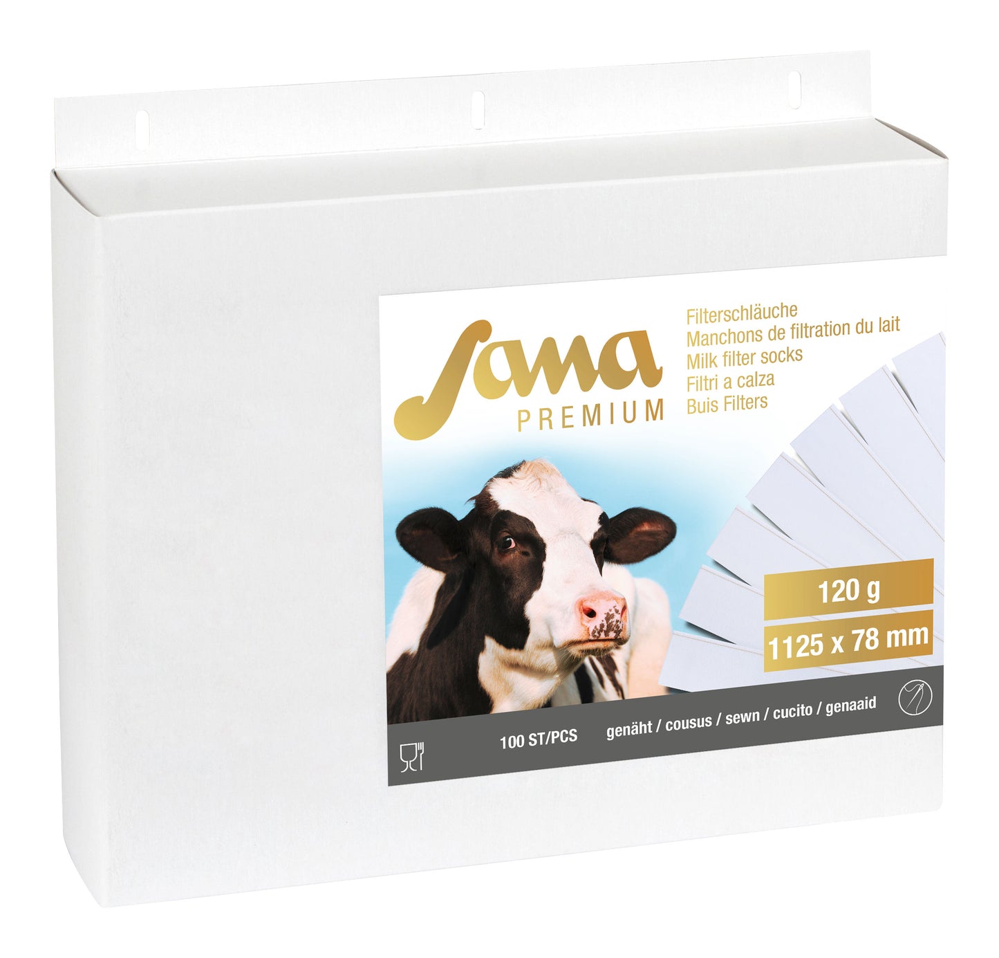 FILTER Sana Premium 120g šivan 1125mm (100kos)
