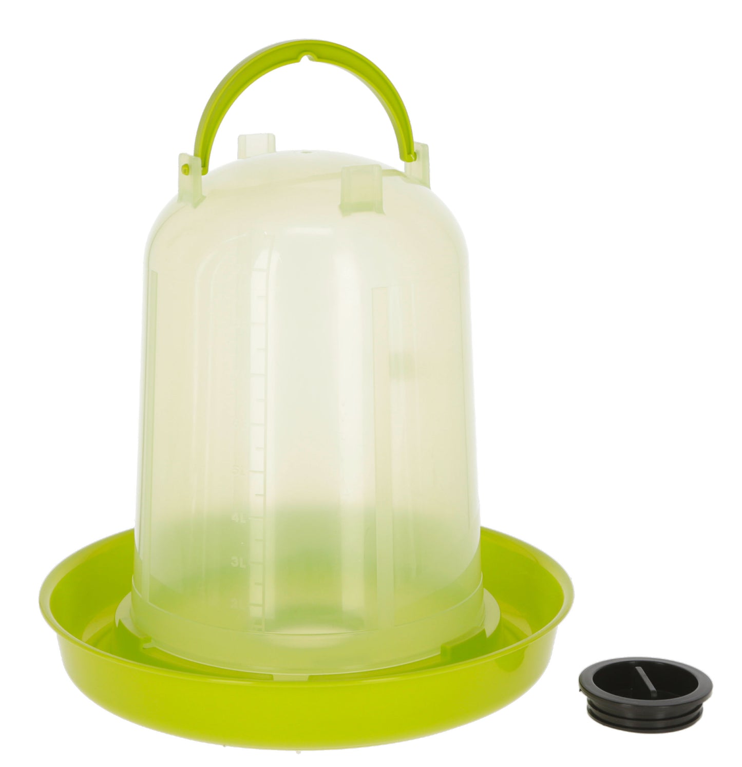 Plasticni napajalnik 10 l, s cepom, za pišcance in kokoši