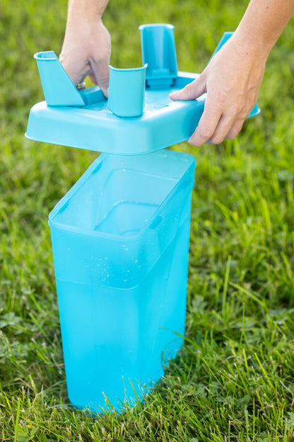 Napajalnik za perutnino 3,5 l pravokotna, plastična