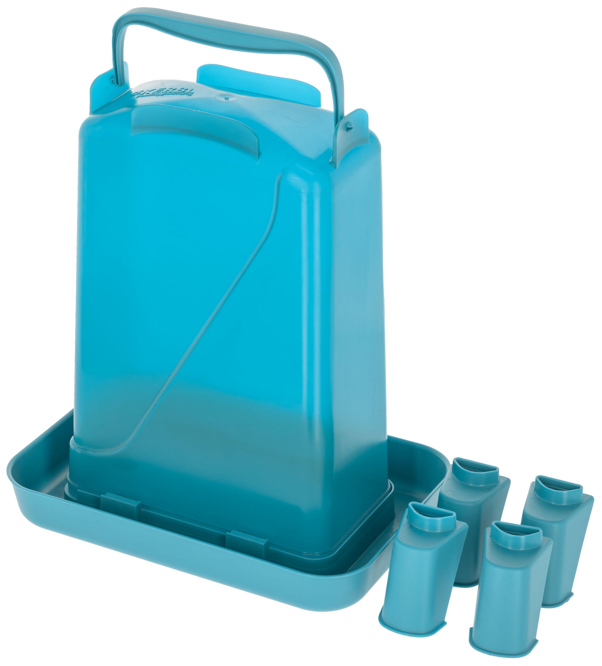Napajalnik za perutnino 5,5 l pravokotna, plastična