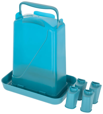 Napajalnik za perutnino 5,5 l pravokotna, plastična