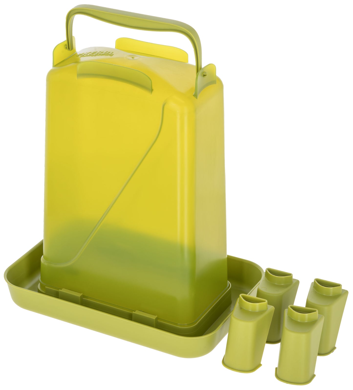 Napajalnik za perutnino 5,5 l pravokotna, plastična