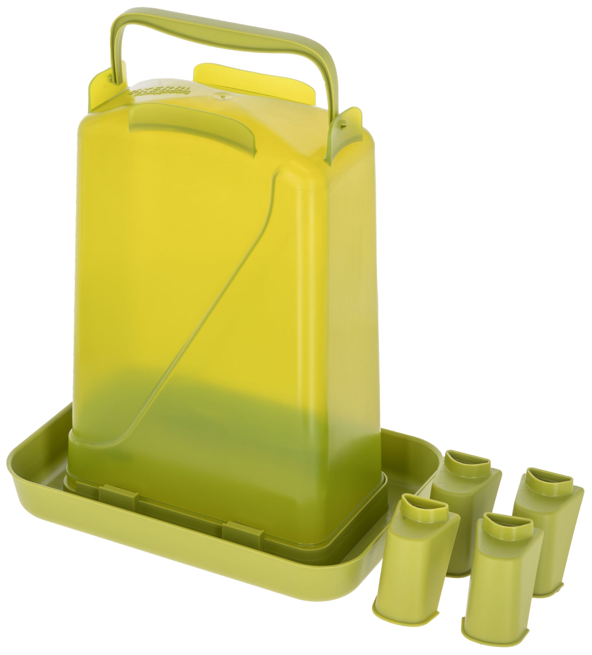 Napajalnik za perutnino 5,5 l pravokotna, plastična