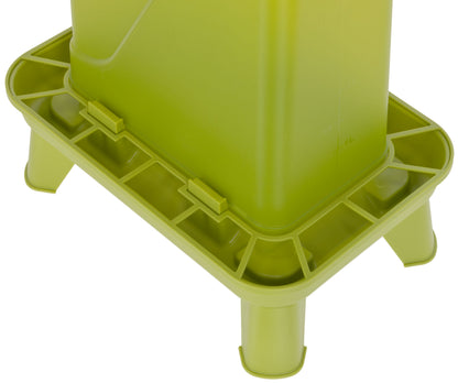 Avtomatski podajalnik 5,5l zel pravokotna, plastična
