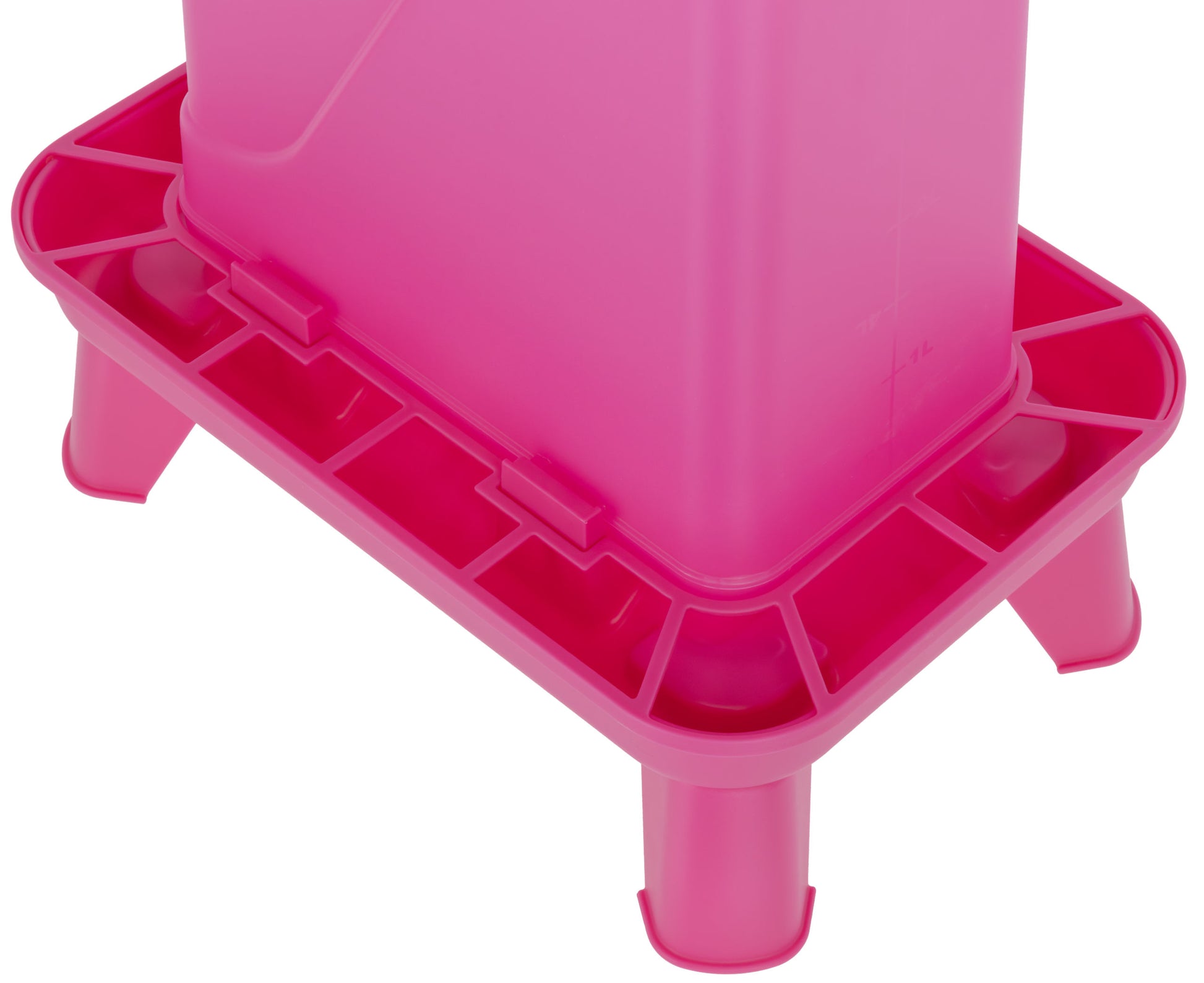 Avtomatski podajalnik 5,5l roz pravokotna, plastična