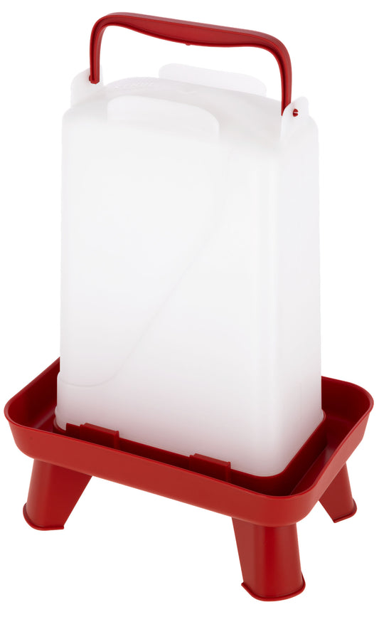 Napajalnik za perutnino 5,5 l pravokotni, plastični