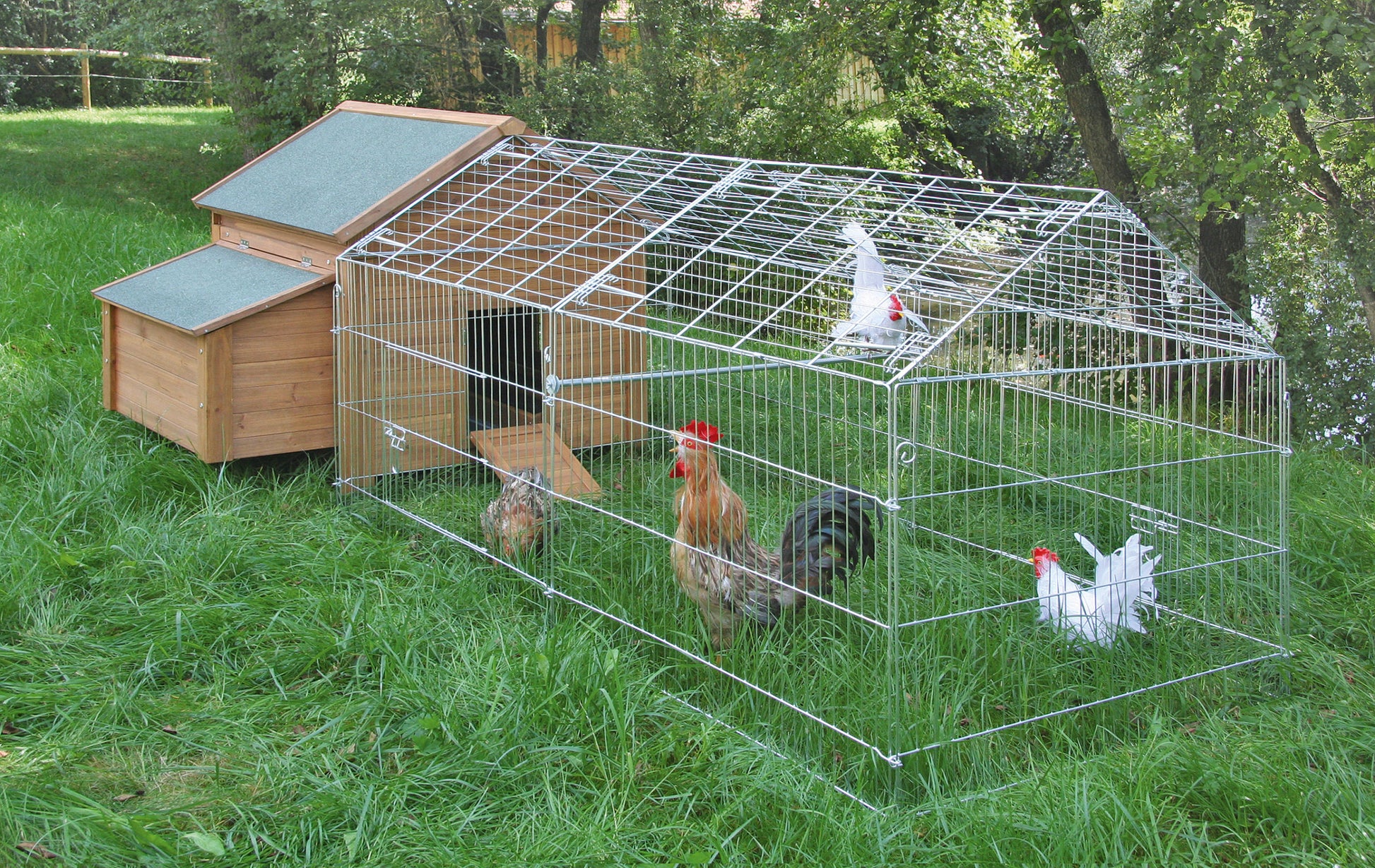 Zunanja ograda, pocinkana 220x103x103 s sencilom