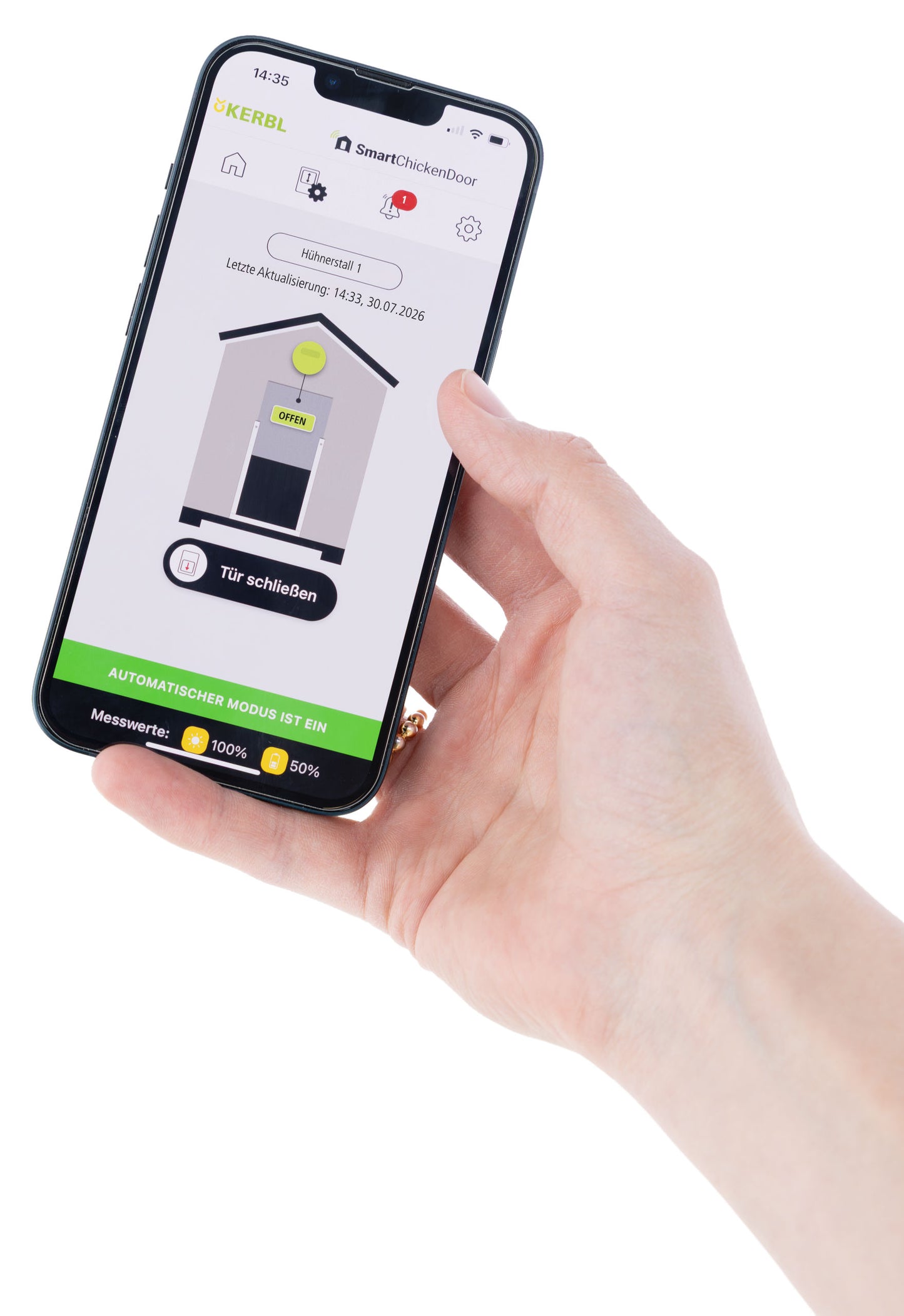 Krmiljenje avtomatskih vrat za Duo Smart