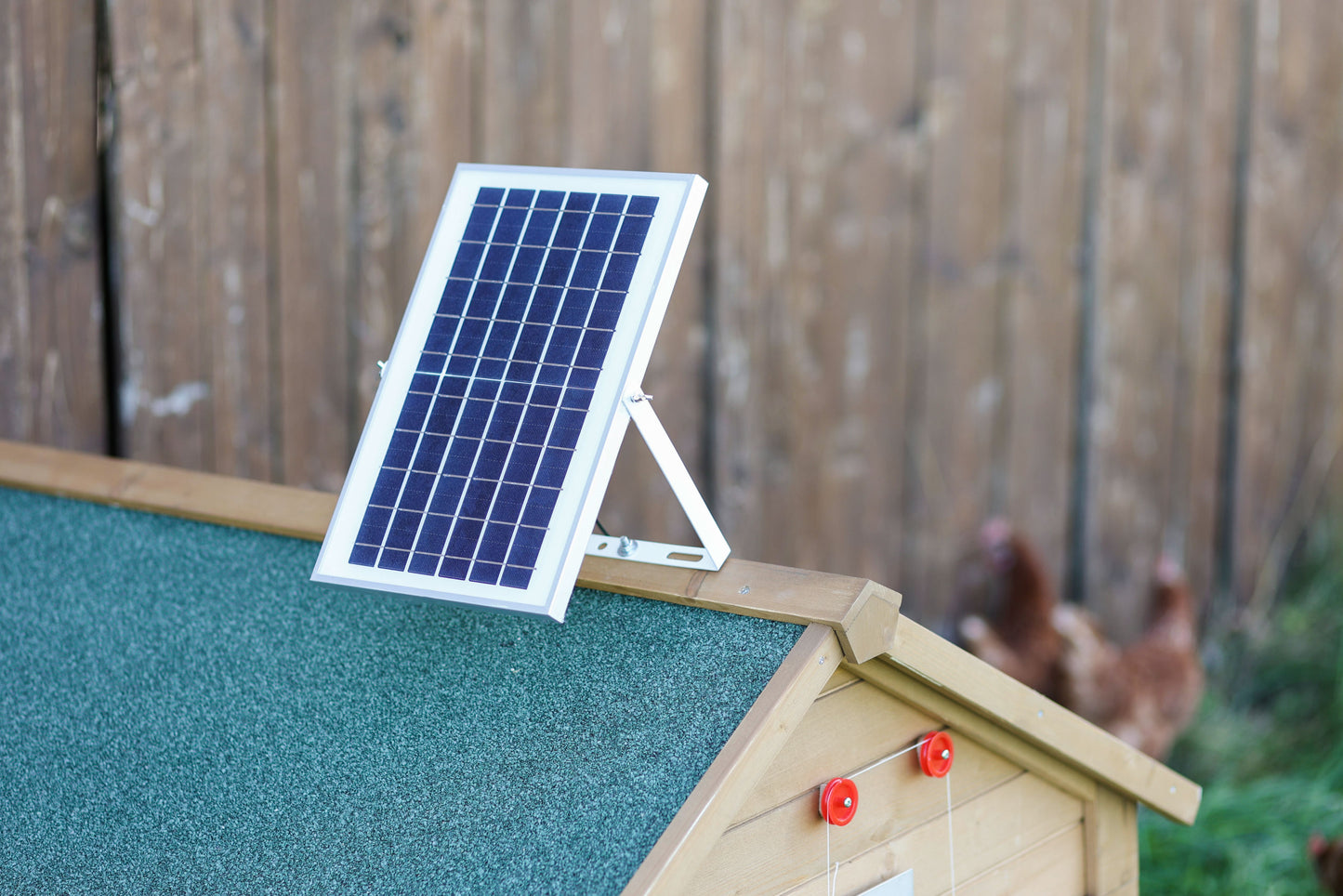 SOLARNI set za avtomatska vrata za perutnino