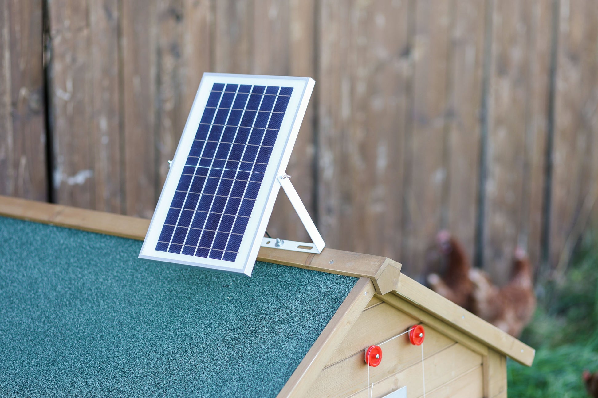 SOLARNI set za avtomatska vrata za perutnino