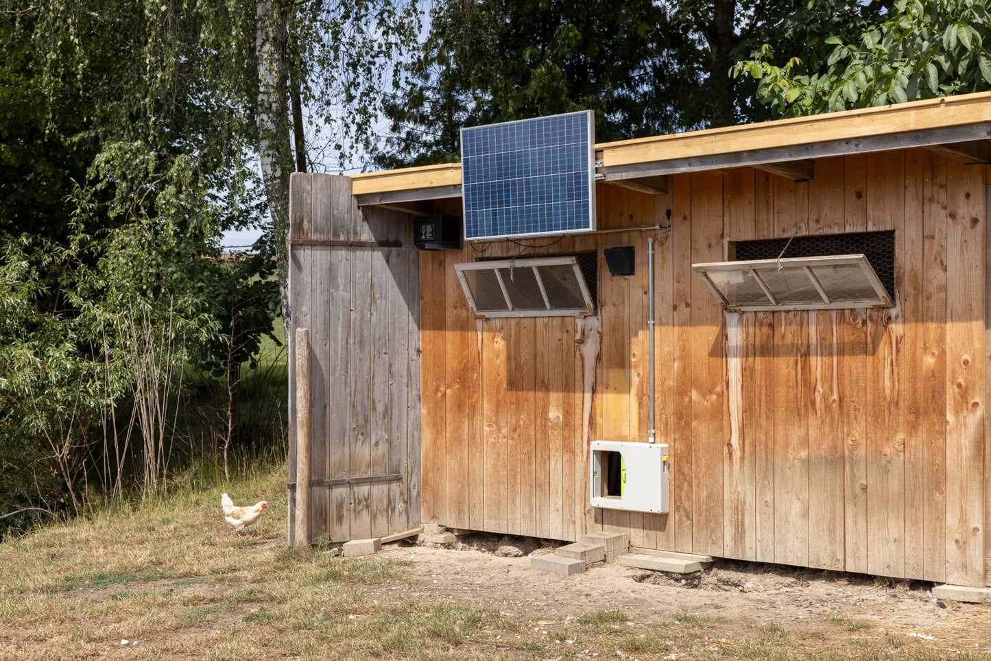 Solarni set s poln. regulator. 12 V DC, 100 W