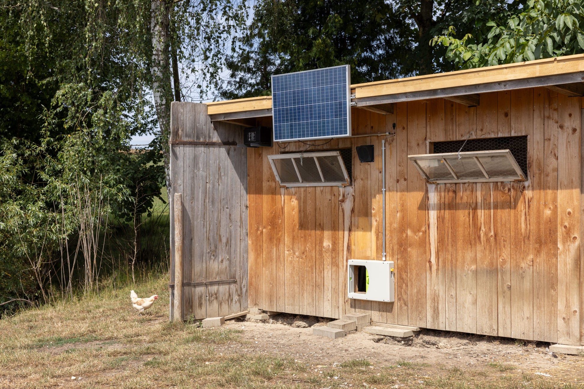 Solarni set s poln. regulator. 12 V DC, 100 W