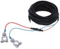 Baterijski kabel z jack vticem +/– vij. sponke, 8 m