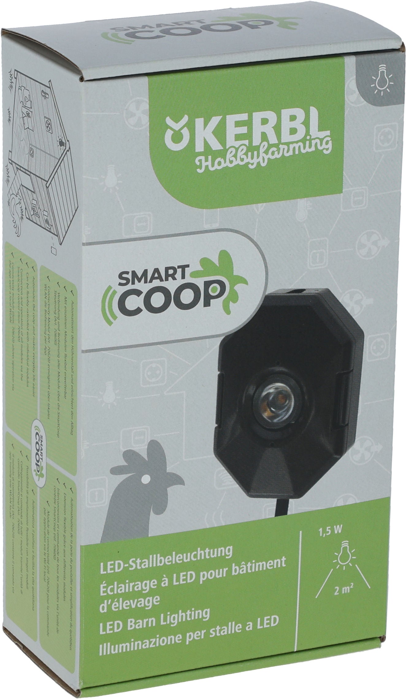 SmartCoop LED osvetlitev hleva