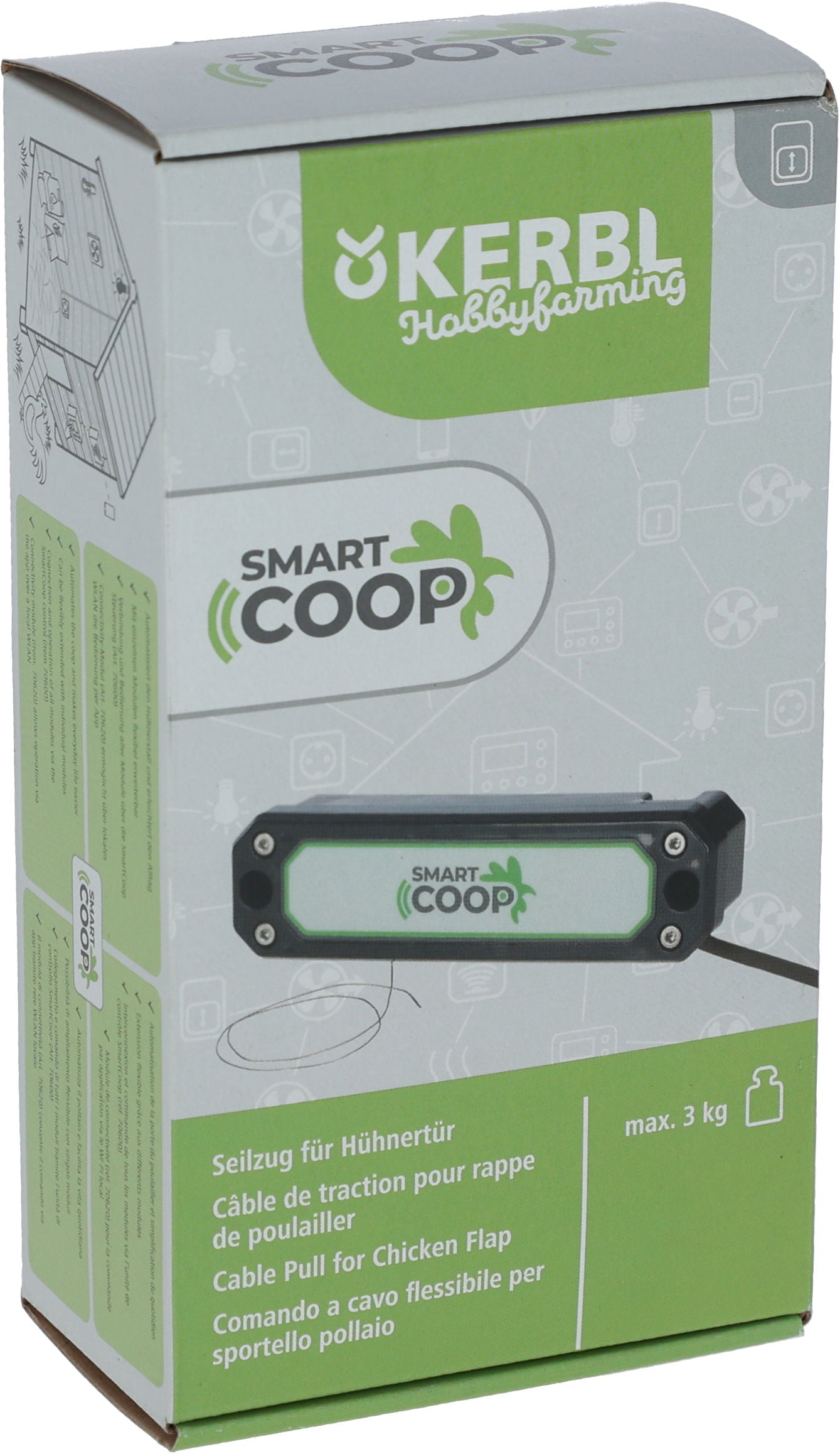 SmartCoop žico. vrat za kokoši