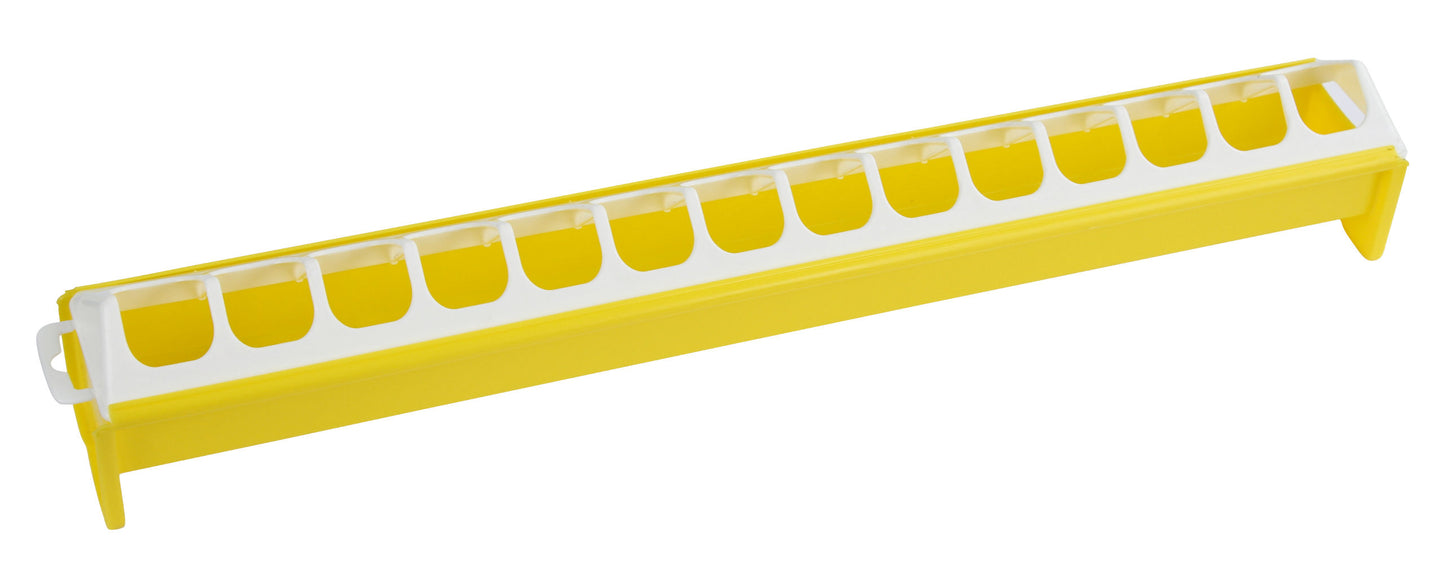 KRMILNO KORITO za perutnino rumen  7×50cm