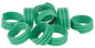 Spiralni obroč 20 mm rumen plastika, 100 kosov