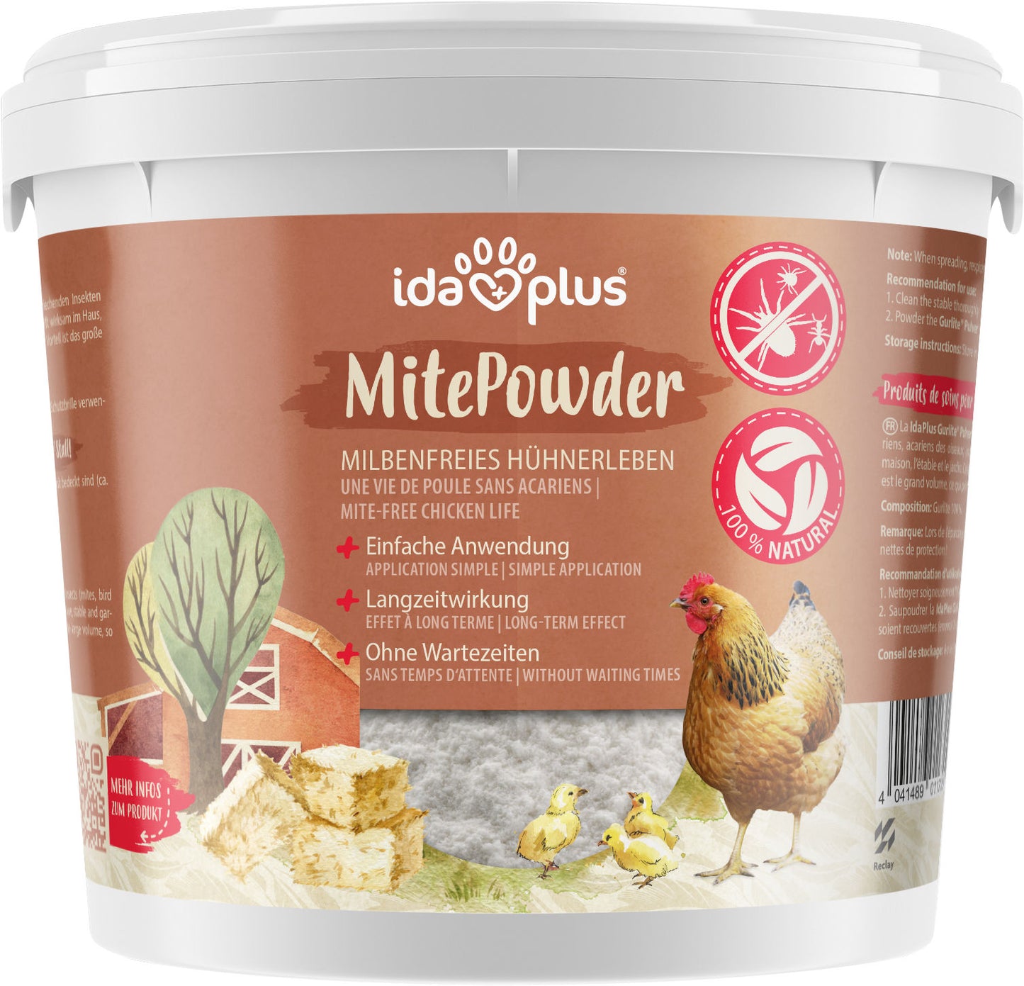 IdaPlus MitePowder, 250g