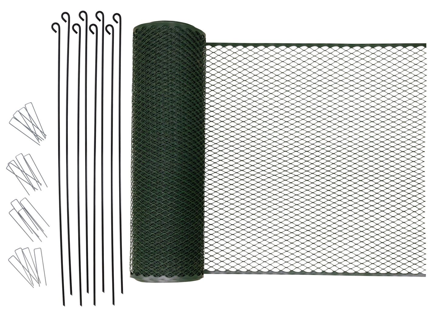 Multifence univerzalna ograja višine 0,90 m, 8 montažnih pal