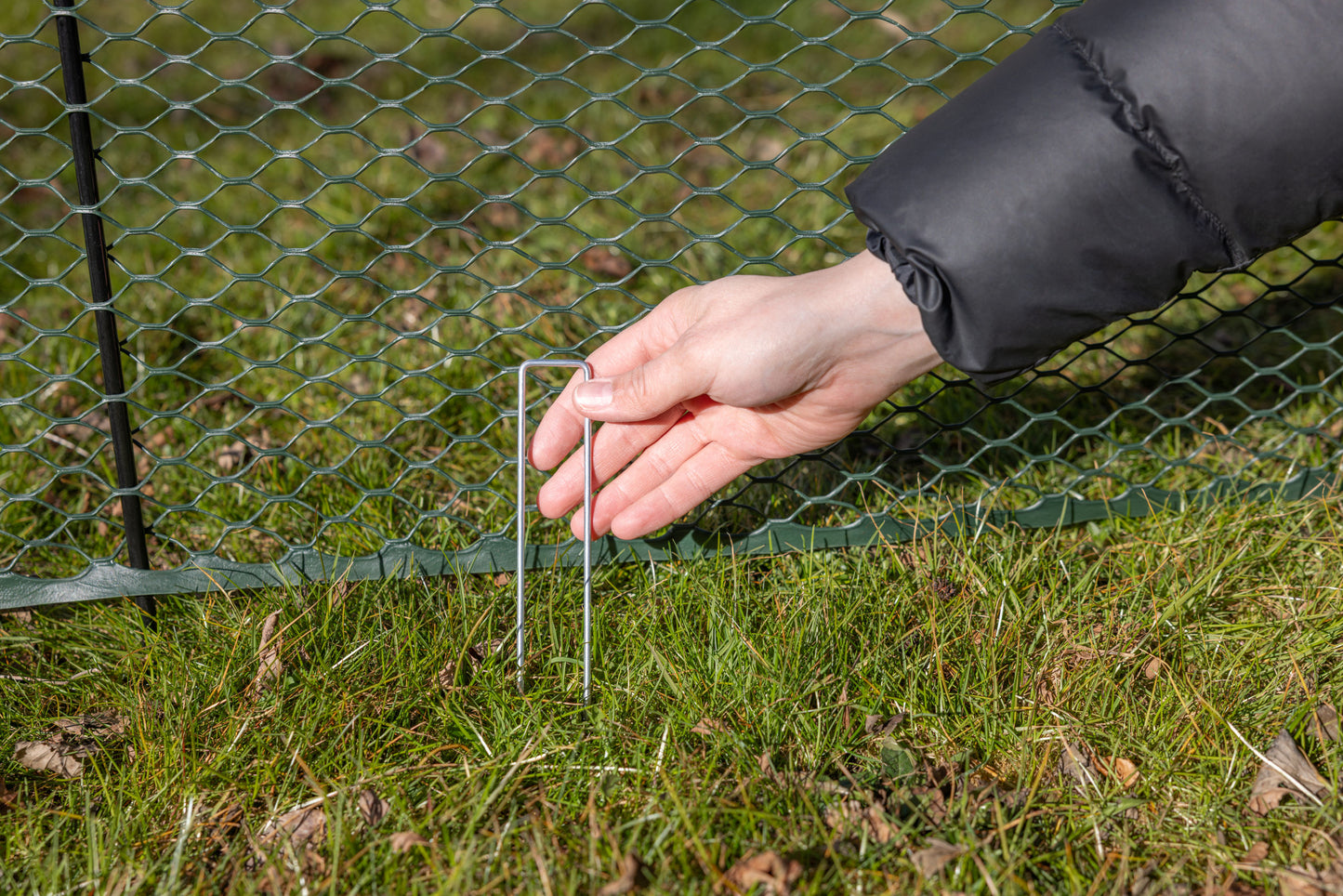 Multifence univerzalna ograja višine 0,90 m, 8 montažnih pal