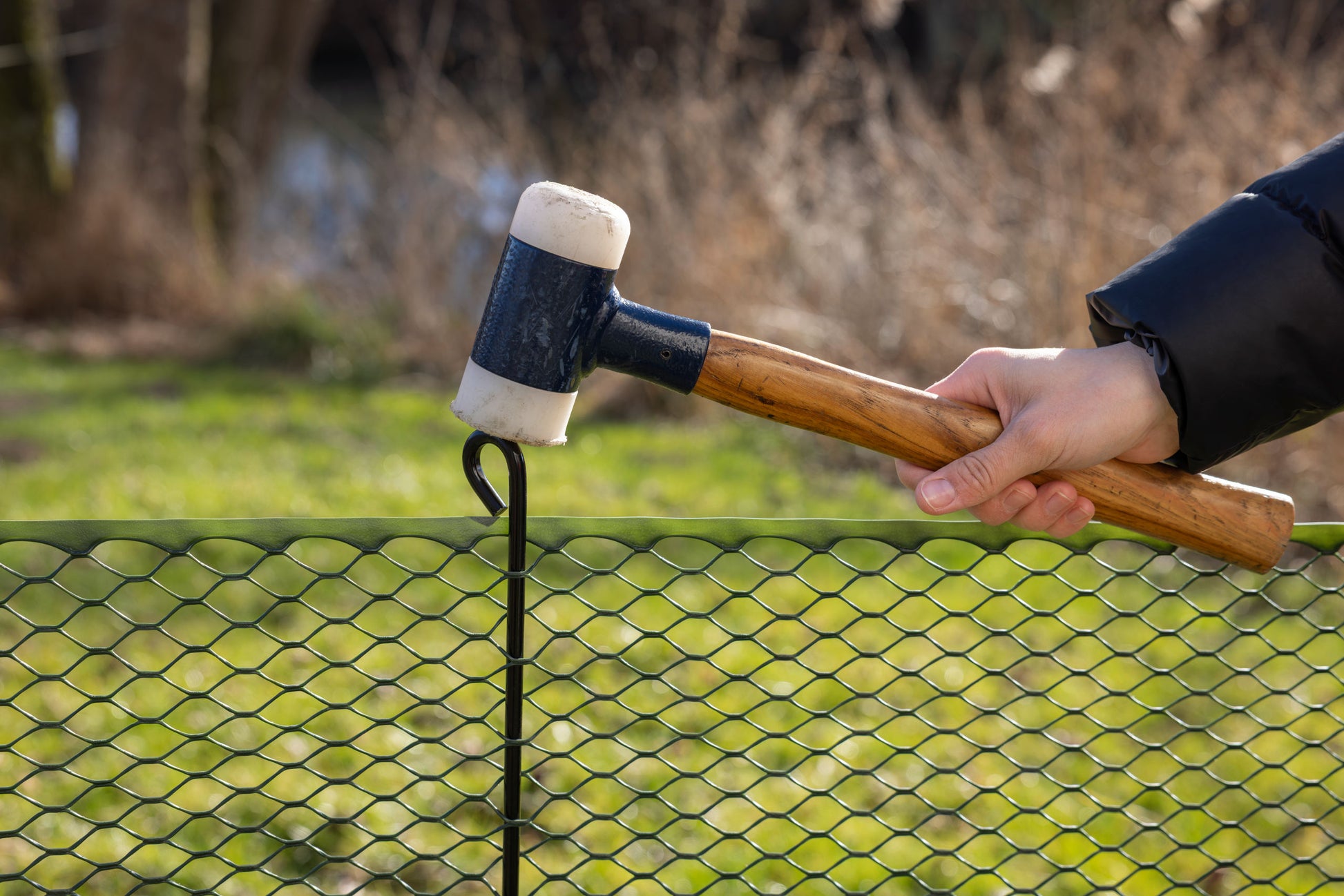 Multifence univerzalna ograja višine 0,90 m, 8 montažnih pal