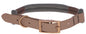 Ovratnica Monte Carlo, rjava/ siva, 12 mm x 45 - 65 cm