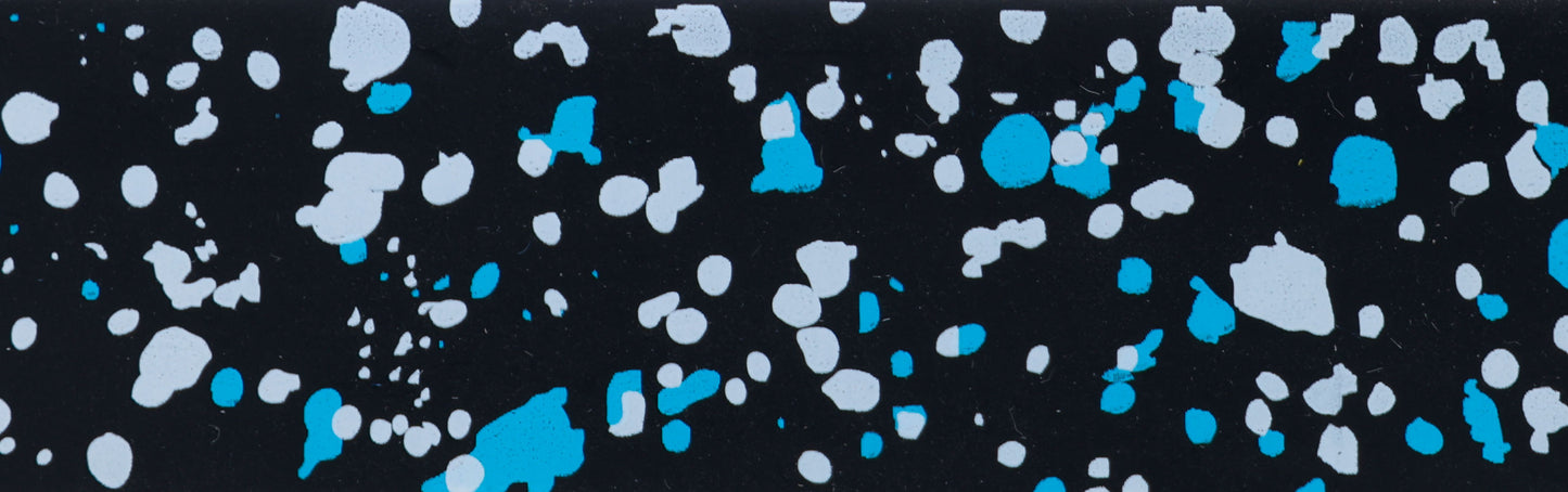 Ovratnica Lima, modra/črna, 25mm x 56 -65 cm
