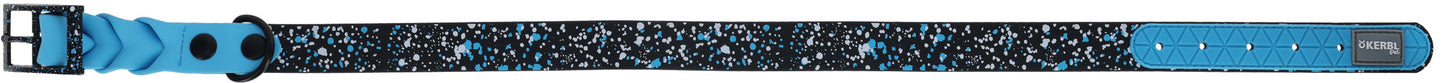Ovratnica Lima, modra/črna, 25mm x 56 -65 cm