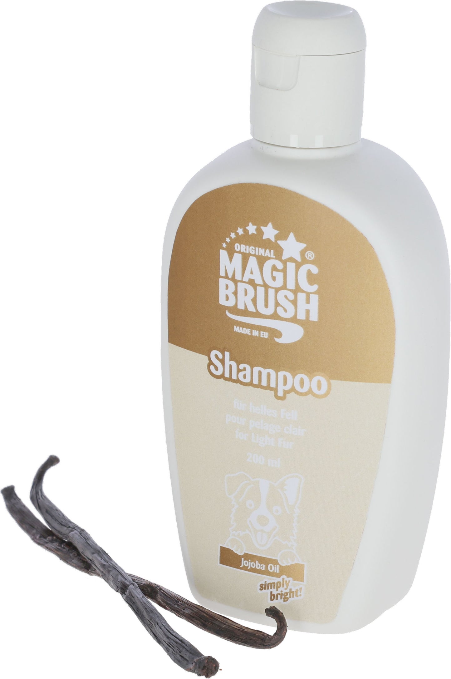MagicBrush pasji šampon za svetlo dlako, 200ml