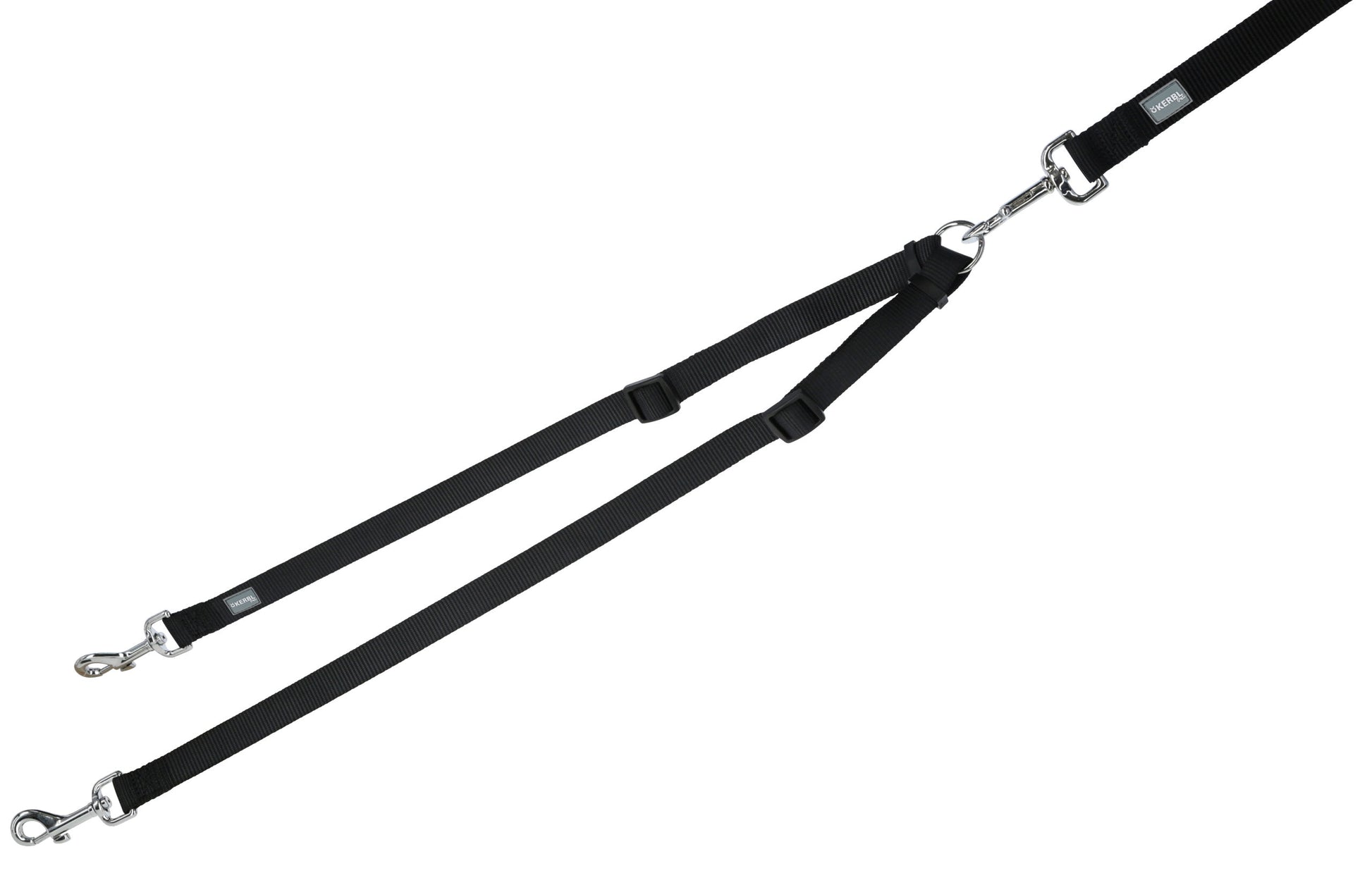 POVODEC Miami dvojni 40-70cm/20mm - crn