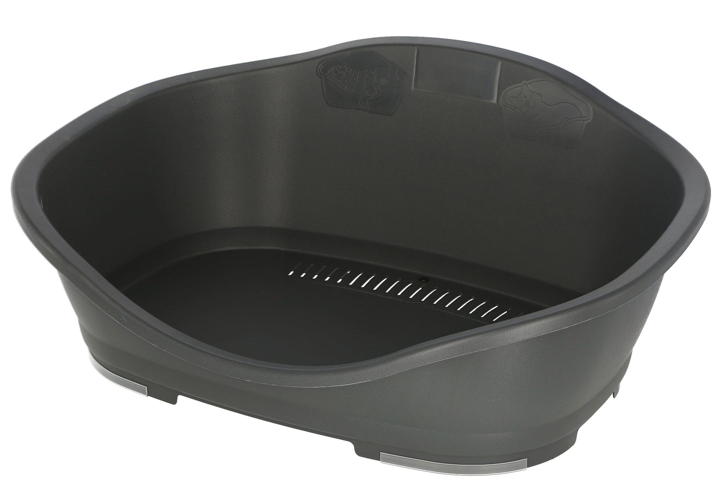 LEŽIŠCE plasticno Sleepers siv - 56,5x42x24cm