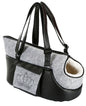 TORBA Chiara siva/crna - 46x23x25cm