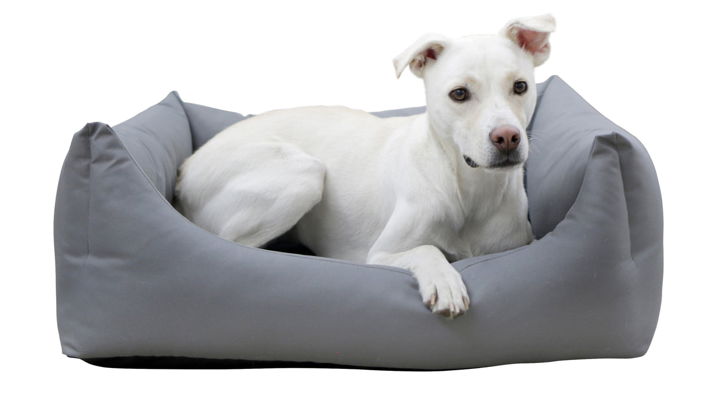 Postelja Oxford Place Cuddle Bed, svetlo siva, 85 x 110 cm