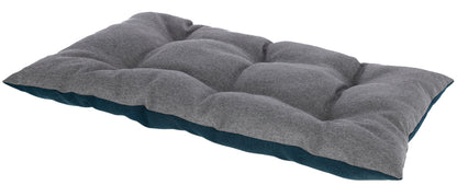Blaz.za lež. Ely, siva/petrol, 75x115 cm