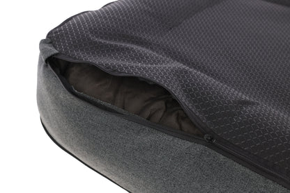 Postelja Platin Ortho, oglata, 100x70x17 cm, siva