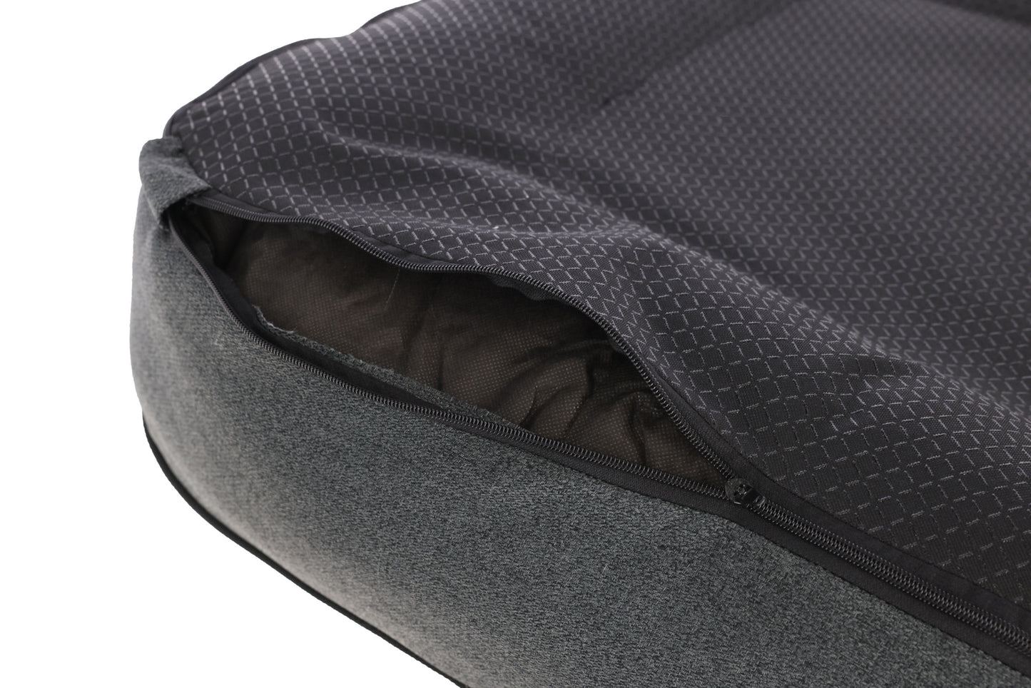 Postelja Platin Ortho, oglata, 117x80x18 cm, siva