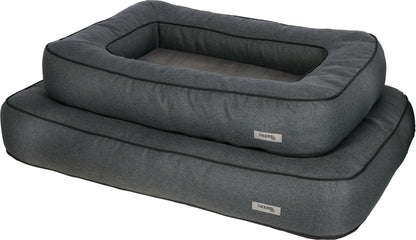 Postelja Platin Ortho, oglata, 117x80x18 cm, siva