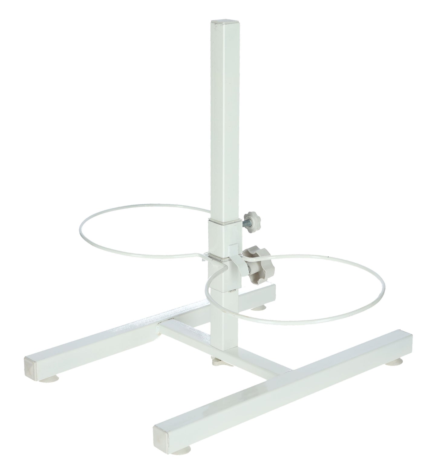 NOSILEC dvojni 43cm z 2× posoda inox 2800ml - bel