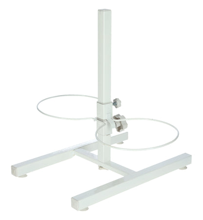 NOSILEC dvojni 43cm z 2× posoda inox 2800ml - bel